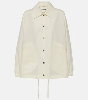 Jil Sander | Logo cotton shirt jacket