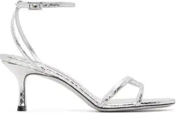 Jimmy Choo | Silver 1998 Leo 65 Heeled Sandals