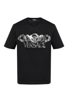 Versace | Versace Logo-Printed Crewneck T-Shirt