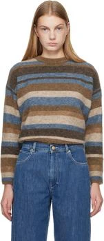 Max Mara | Beige & Blue Smmvolare Sweater