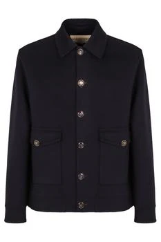 Valentino | Valentino	VLogo Signature Button-Up Overshirt