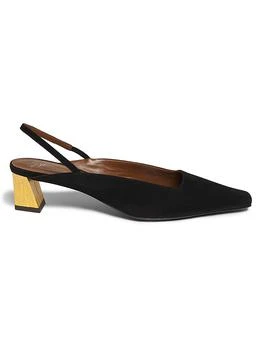 Giuseppe Zanotti | 45MM Suede Slingback Pumps
