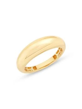 Saks Fifth Avenue | 14K Yellow Gold Small Dome Ring