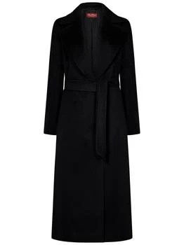 Max Mara | Max Mara Studio Belted Long-Sleeved Coat