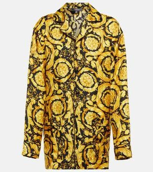 Versace | Printed silk shirt
