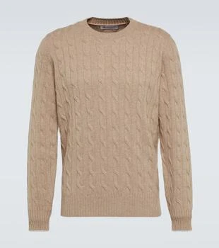 Brunello Cucinelli | Cable-knit cashmere sweater