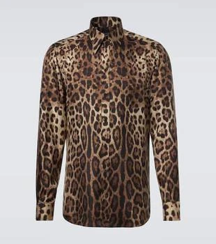 Dolce & Gabbana | Leopard-print silk shirt