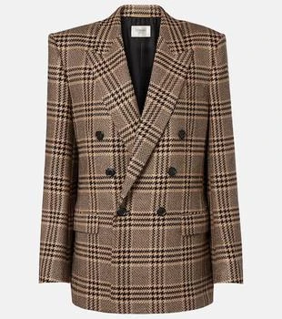 Yves Saint Laurent | Double-breasted silk and cashmere blazer