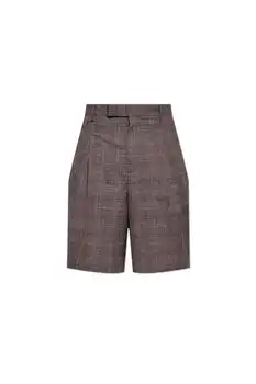 Jil Sander | Jil Sander Pleated Check Shorts