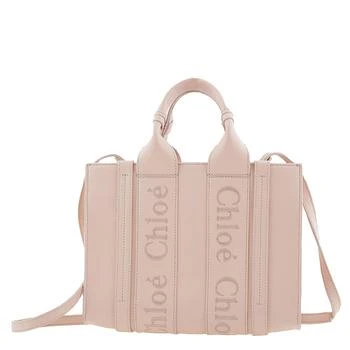 Chloé | Ladies Cement Pink Small Woody Tote Bag