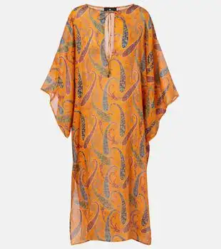 ETRO | Paisley ramie kaftan