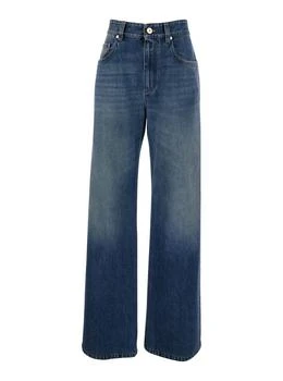 Brunello Cucinelli | Brunello Cucinelli Logo Patch Boyfriend Jeans