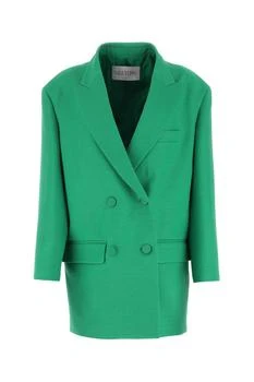 Valentino | Valentino Crepe Couture Long-Sleeved Blazer