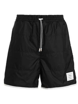 Thom Browne | Thom Browne Ripstop Drawstring Track Shorts