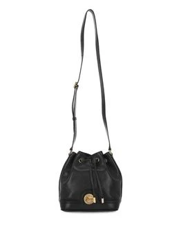 Chloé | Chloé Logo Plaque Drawstring Bucket Bag