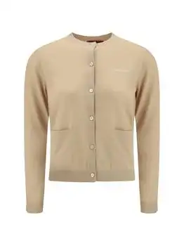 Gucci | Gucci Logo Embroidered Button-Up Cardigan