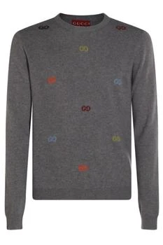 Gucci | Gucci Logo Intarsia Knit Jumper