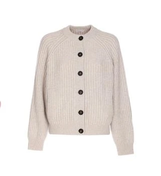 Brunello Cucinelli | Brunello Cucinelli Long Sleeved Button-Up Cardigan