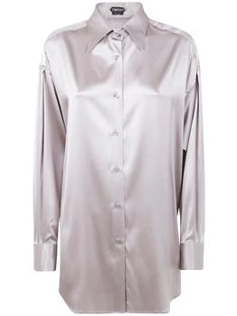 Tom Ford | Tom Ford Satin Relaxed Fit Shirt