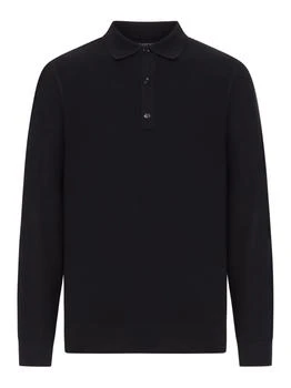 Tom Ford | Tom Ford Long-Sleeved Knitted Polo Shirt
