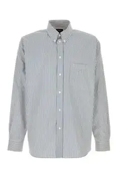 Fendi | Fendi Striped Buttoned Long-Sleeved Shirt