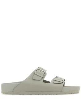 Birkenstock Arizona Exquisite Mineral Gray, Natural Leather Shoes