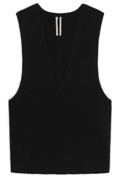Rick Owens | Rick Owens Concordians Runway V-Neck Tank Top