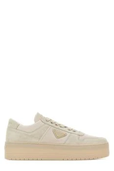Prada | Prada Downtown Triangle Logo Sneakers