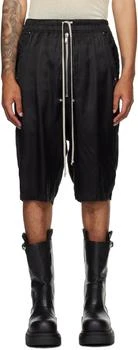 Rick Owens | Black Concordians Bela Pods Shorts