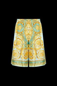 Versace | Versace Barocco Printed Elasticated Waistband Shorts