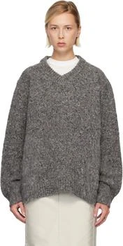 MAISON MARGIELA | Gray Wool Sweater