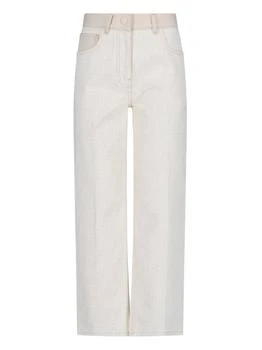 Fendi | Fendi FF Motif Straight-Leg Jeans