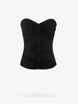 Yves Saint Laurent | Draped viscose top