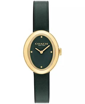 Women
s Sammy Green Leather Strap Watch, 22.5mm
