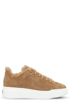 Max Mara | Max Mara Tmaxi Round-Toe Lace-Up Sneakers