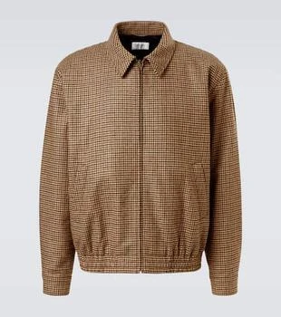 Yves Saint Laurent | Houndstooth blouson jacket