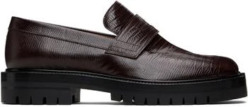 MAISON MARGIELA | Brown Tabi County Loafers