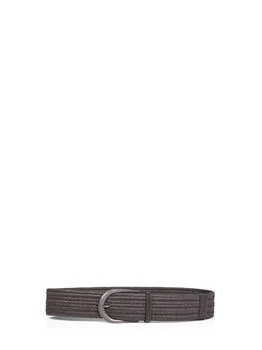 Brunello Cucinelli | Brunello Cucinelli Shiny Loop Braided Belt
