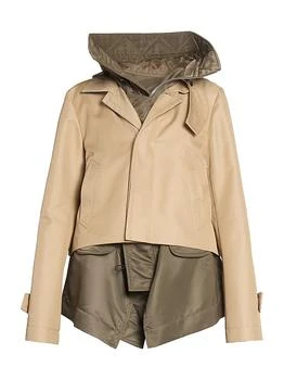 Sacai | Cotton Gabardine Blouson Jacket