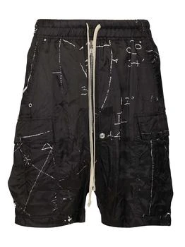 Rick Owens | Rick Owens Cargobela Printed Cargo Shorts