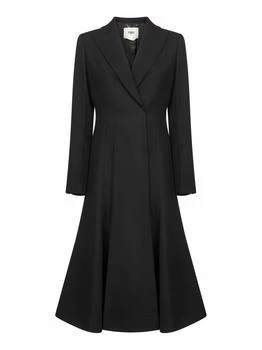 Fendi | Fendi Peplum Detail Fitted Waist Coat