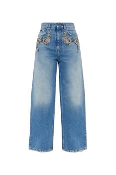 Dolce & Gabbana | Jeans with shimmering appliqués