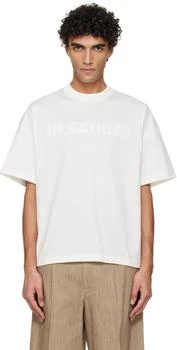 Jil Sander | White Logo T-shirt