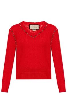 Gucci | Gucci Stud Embellished Sweater