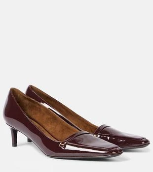 Khaite | Celia 50 patent leather pumps