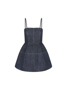 Fendi | Fendi FF Motif Denim Mini Dress