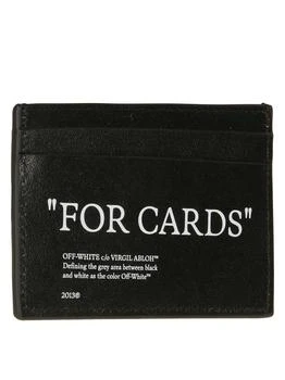 Off-White Off-White Quote Print Card Holder Wallet