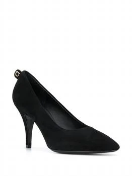 Salvatore Ferragamo | Women's Gancino Leather Pumps In Black