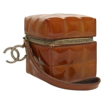 Chanel | Rubiks Cube Wristlet Quilted Patent Patent_Leather Bag (Pre-Owned)