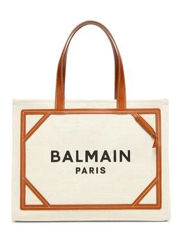 Balmain | B-Army Medium Canvas Shopper Tote Bag